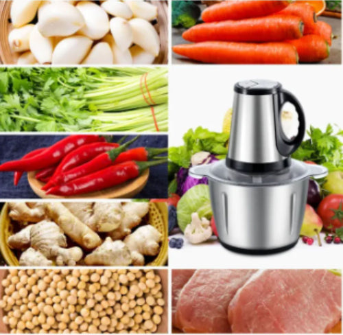 2 in 1 Electric & Manual  Food Chopper
