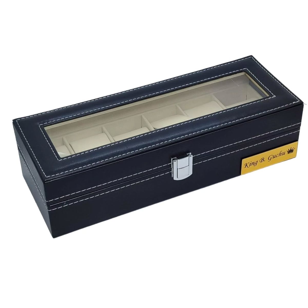 6 slots watch boxes organizer