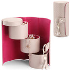 Luxury Leather Jewelry Storage Box