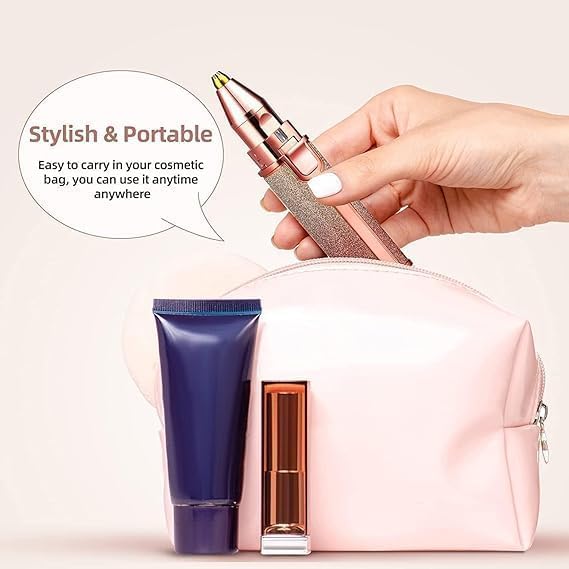 Eyebrow Trimmer & Facial Hair Remover Razor for Women