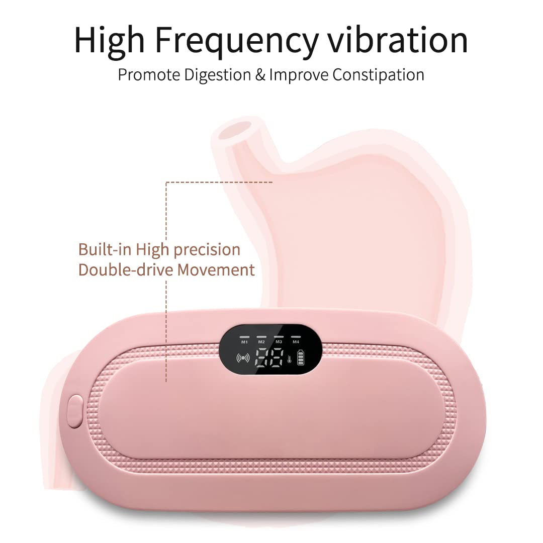 aGIOGIO - Rechargeable Heating Pad – Period Pain & Cramps Relief - Pink