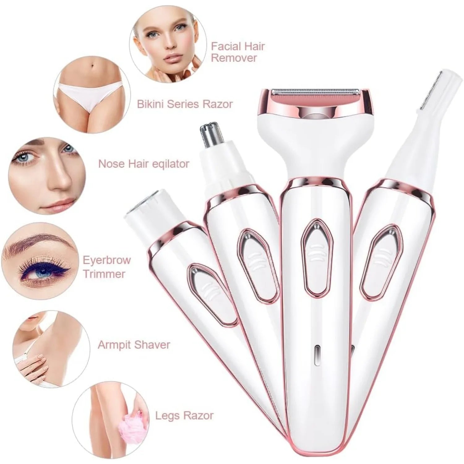 Comfort Lady UltraSmooth 4-in-1 Epilator