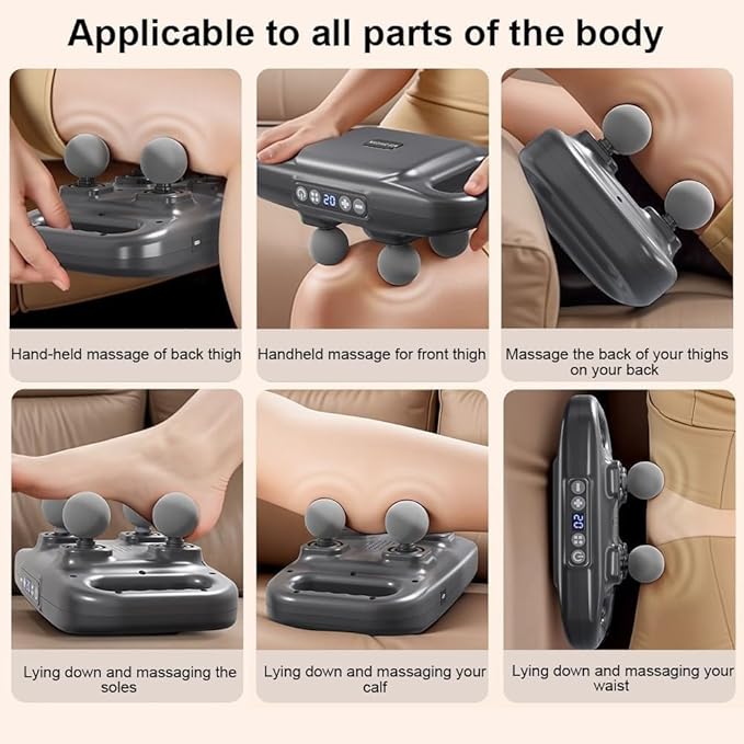 4 Head Massage Gun