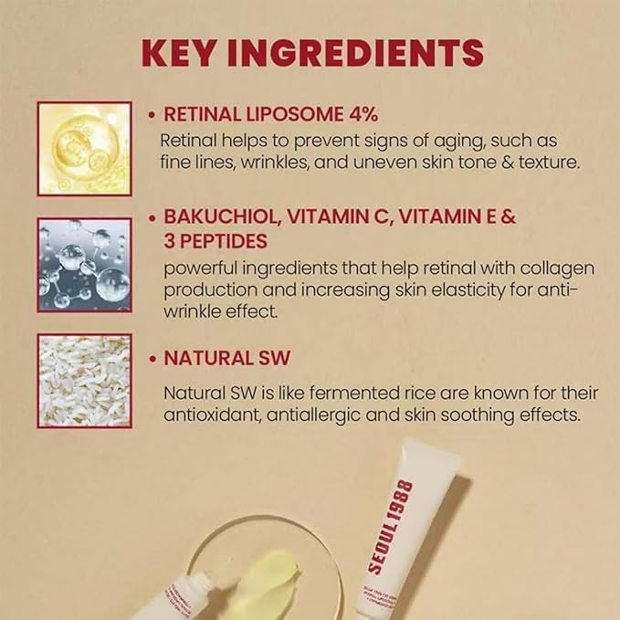 SEOUL Retinal + Fermented Bean Eye Cream