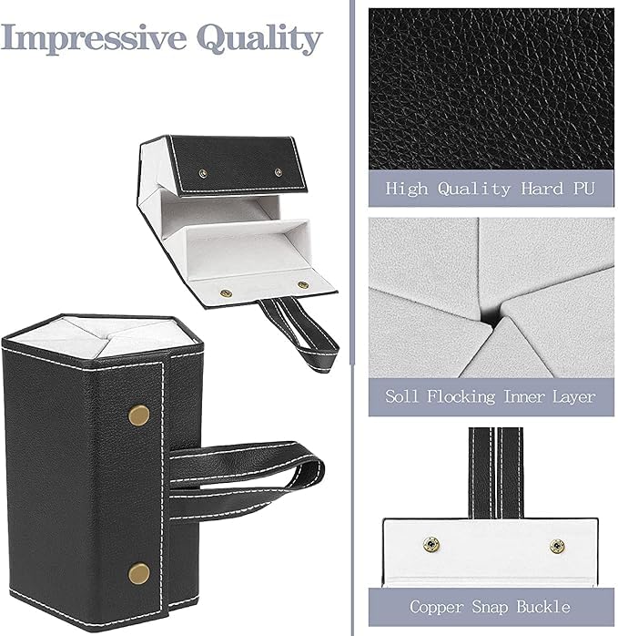 Lux Foldable Spectacle Repository – Black Edition