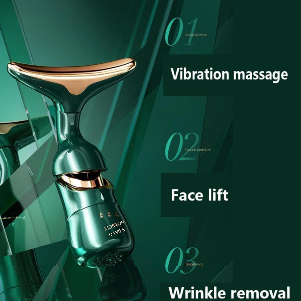 Dermal Rejuvenation Sculpting Massager – Facial & Cervical Firming Device