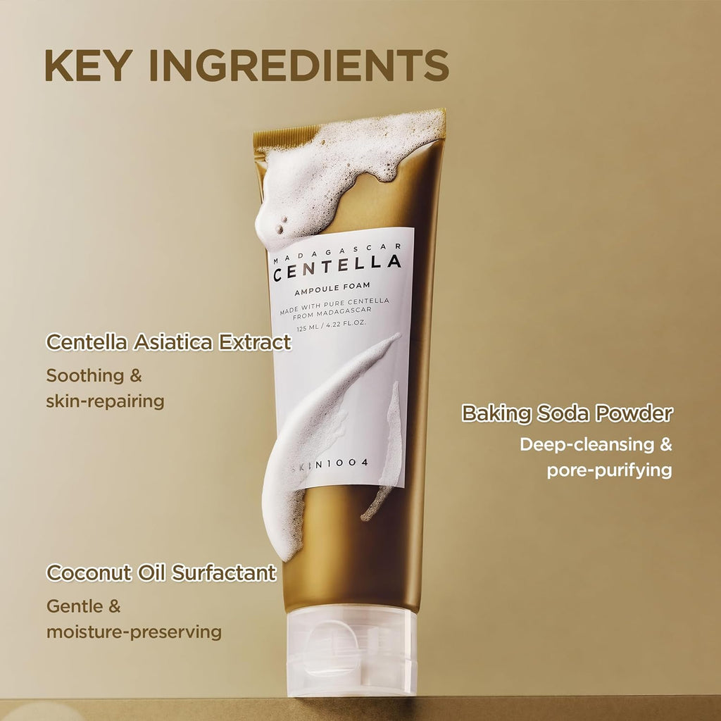 Madagascar Centella Ampoule Foam cleanser