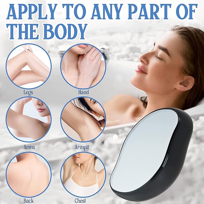 Translucent Dermal Crystal Epilator