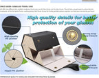 Lux Foldable Spectacle Repository – Black Edition
