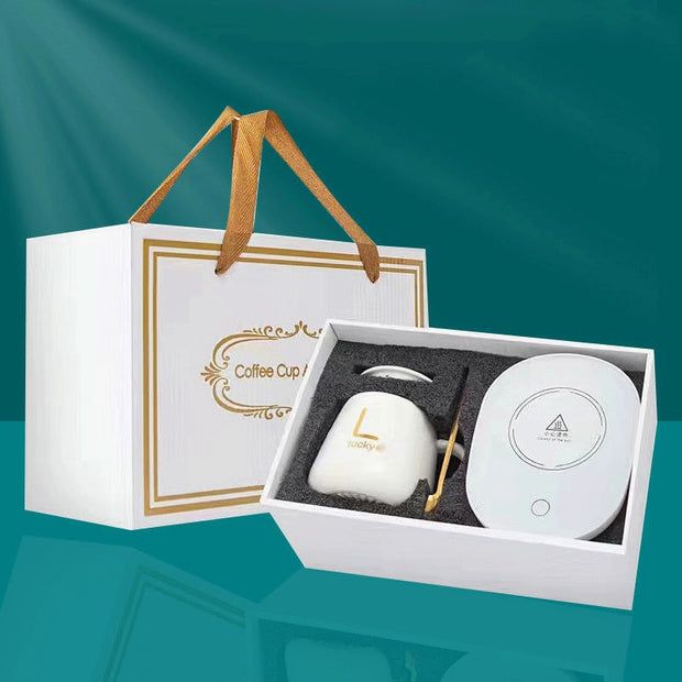 Smart Ceramic Mug with Electronic Warmer