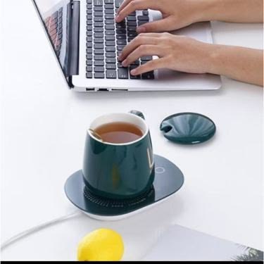 Smart Ceramic Mug with Electronic Warmer