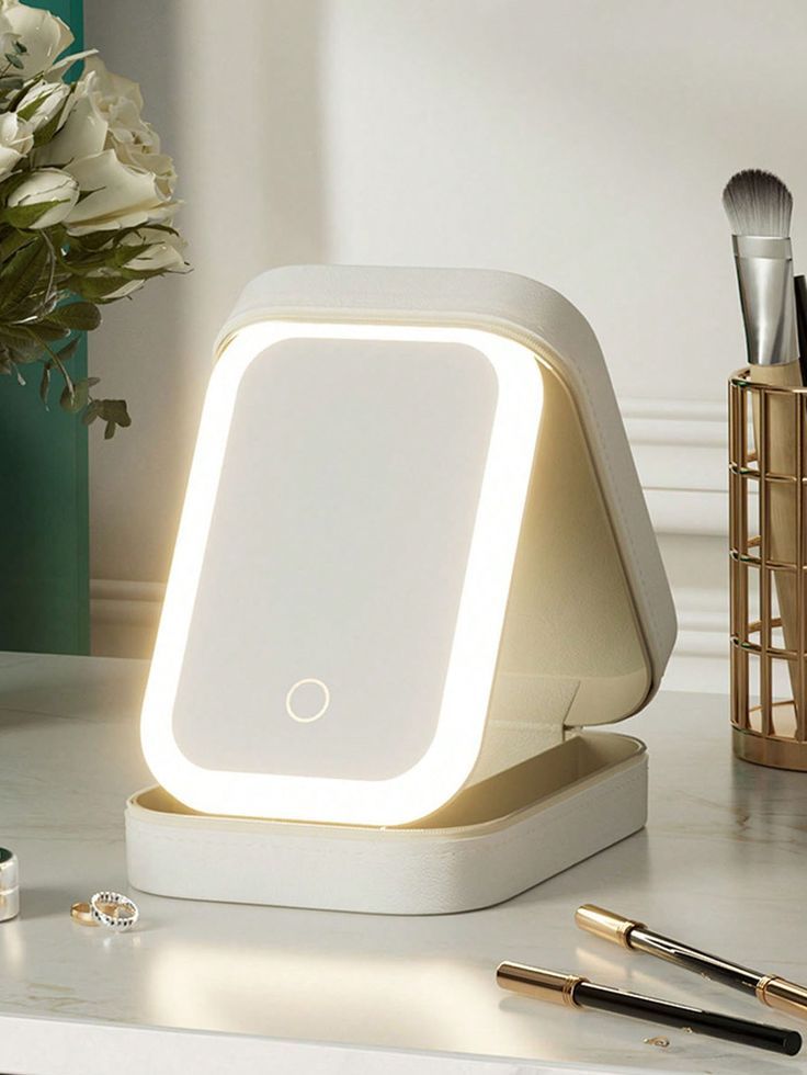 Mini LED Makeup Travel Case