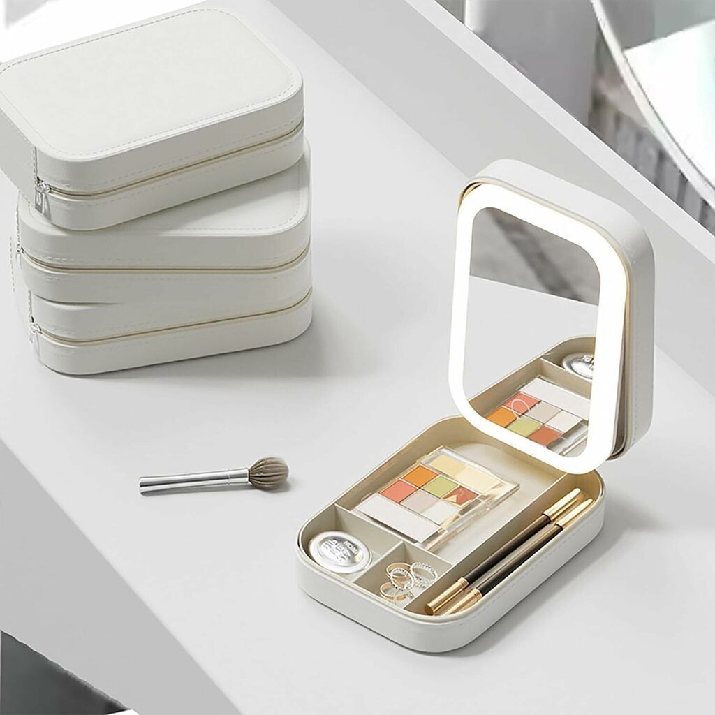 Mini LED Makeup Travel Case