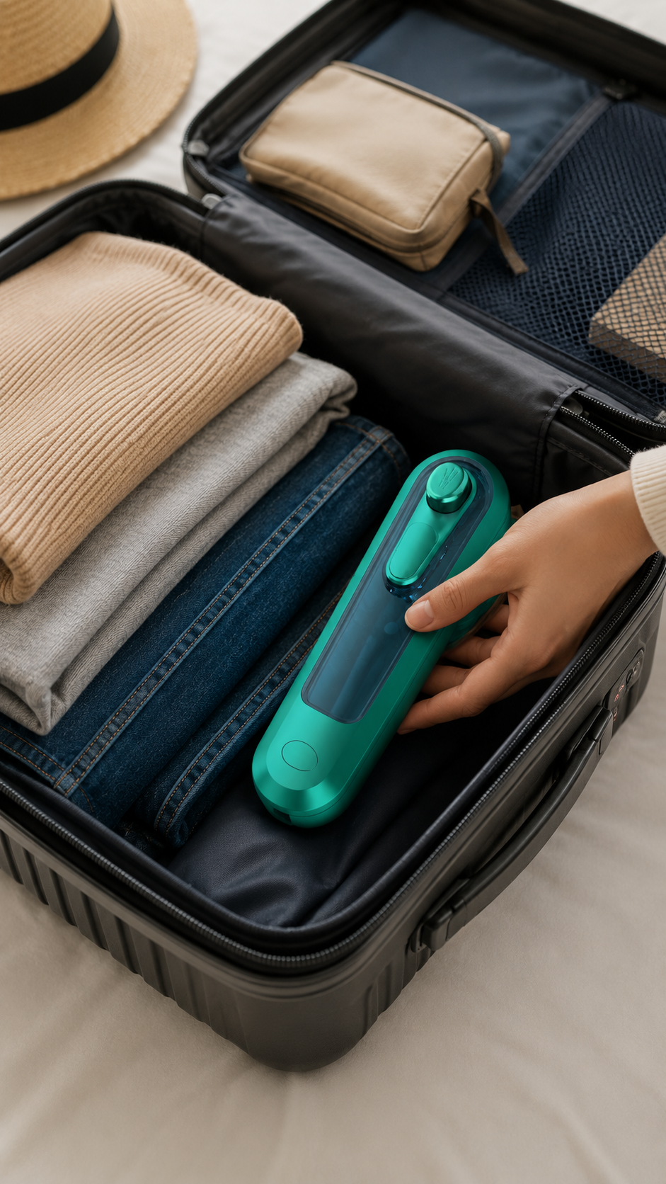 Mini Handheld Steamer Iron