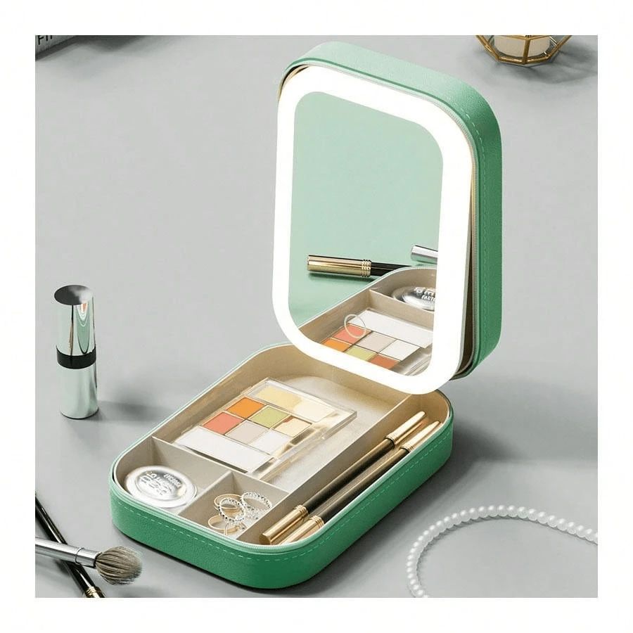 Mini LED Makeup Travel Case