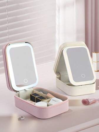 Mini LED Makeup Travel Case