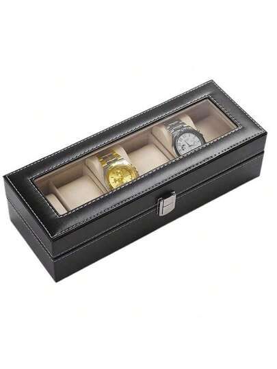 6 slots watch boxes organizer